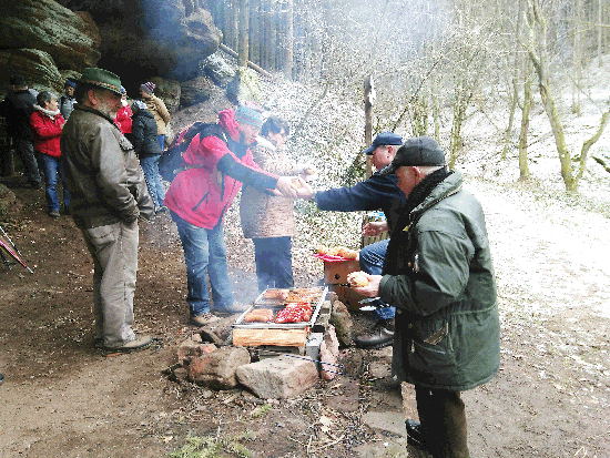 Hüttenzauber Schmalsteinhütte Januar 2018